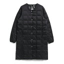 タイオン(TAION) ベーシック Vネックボタン ロングダウンジャケット TAION-W101-LONG 全4色 全2サイズ