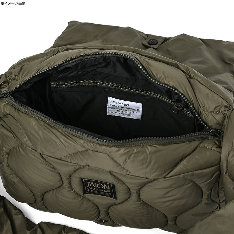 タイオン(TAION) ミリタリー メッセンジャー ダウンバッグM TAION-MGBG01ALSML-M 全3色 3