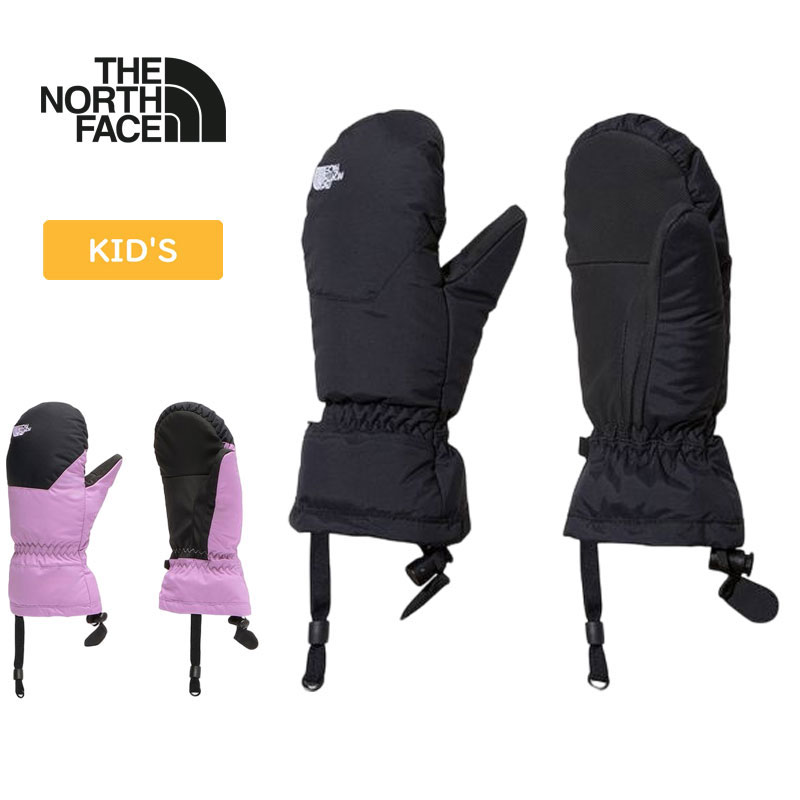 THE NORTH FACE(ザ・ノース・フェイス) ウォータープルーフ スノー ミット キッズ NNJ62102 全4色 全2サイズ