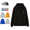 THE NORTH FACE(ザ・ノース・フェイス) スモール ロゴ ヘザー スウェット フーディ ユニセックス NT62342 全6色 全6サイズ