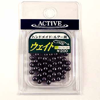 アクティブ ハンドメイドルアー用 ウェイト 0.8g 5mm