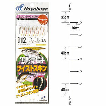 ※納期表示のご説明はこちら仕様／規格●鈎（号）：12●ハリス（号）：4●幹糸（号）：6●カラー：金●入り数：6本鈎1セット●船・胴突式●ひかり玉 サイズ12号-4 メーカー品番SS040 関連ワード●釣り具 釣具 つり具 海釣り ジャンル識別情報：/g1011/g205/g311/m037/