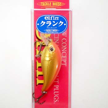 タックルハウス(TACKLE HOUSE) elfin クランク 45mm No.4 ゴールドオレンジ