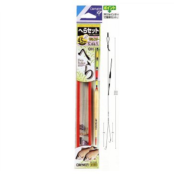 オーナー針 へらセット 全長3.6m・12尺 4号ー0.6 R-514