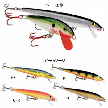 Rapala(ラパラ) オリジナルフローター(Original Floater) 130mm GFR(アカキン) F13-GFR