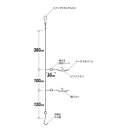 ハヤブサ(Hayabusa) 海戦吹き流し MIXスキン&カラ鈎3本鈎 4-10号/4 金 SN134 2