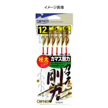 オーナー針 カマス剛力 鈎10/ハリス4 H-3047