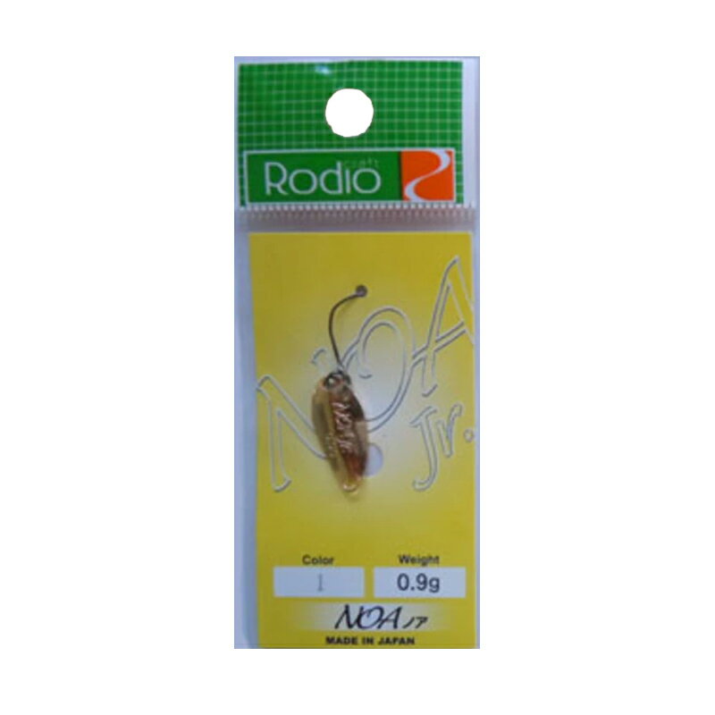 ロデオクラフト NOA(ノア)Jr 0.9g #1 ゴールド