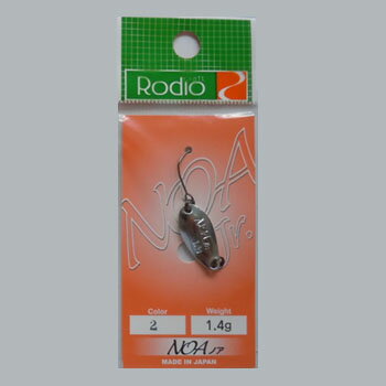 ロデオクラフト NOA(ノア)Jr 1.4g #2 シルバー