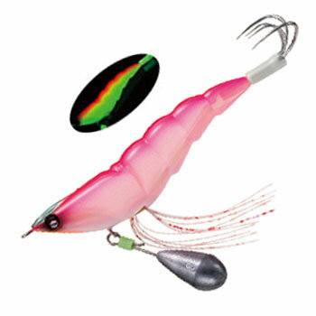 ヨーヅリ(YO-ZURI) タコやん 2.5号 SLP(スケルトン夜光ピンク) E1347-SLPのサムネイル