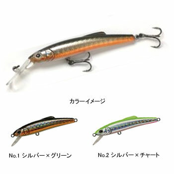 タックルハウス(TACKLE HOUSE) Buffet(バフェット) SD65 65mm No.2 シルバー×チャート