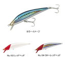 タックルハウス(TACKLE HOUSE) K-TEN ブルーオーシャン フローティング 115mm No.104 SH×レッドヘッド BKF-115