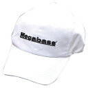 メガバス(Megabass) FIELD CAP(フィールドキャップ) ホワイト×ブラック