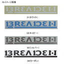 ブリーデン(BREADEN) デカール BREADEN 230mm 02(ネイビー)