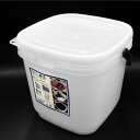 シンワ(SHINWA) コマセバケツ角 約15L ナチュラル(N) 15(4)