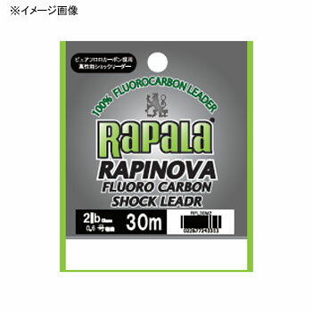 Rapala(ラパラ) ラピノヴァ フロロカーボン ショックリーダー 1.5号 クリア RFL30M6