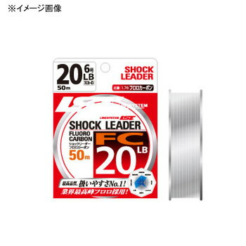 ラインシステム SHOCK LEADER(ショックリーダー)FC 30m 6号/20lb 透明 L4120D