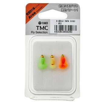 ティムコ(TIEMCO) 完成品フライセット 管理釣り場セレクション A-46セット#12 テルテル ライトカラー 1..