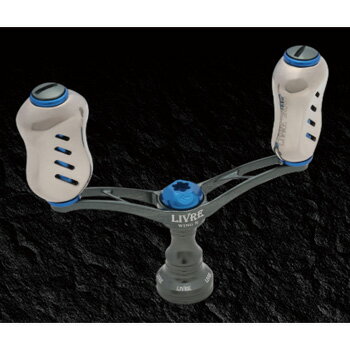 リブレ(LIVRE) WING(ウイング) シマノS2用 72mm ガンメタP×ブルーG WD72-FIS2-GMB