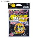 がまかつ(Gamakatsu) ナノ船カレイ 2本仕掛 FR227 鈎12号/ハリス4 ナノスムースコート 42257