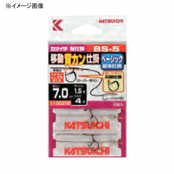カツイチ(KATSUICHI) BS-5 移動背カン仕掛 6.5-1.2 カツイチ(KATSUICHI) BS-5 移動背カン仕掛 6.5-1.2