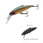 タックルハウス(TACKLE HOUSE) バフェット ドラス BUDR43DriveDeep 43mm No.D125 マットブラックヤマメ タックルハウス(TACKLE HOUSE) バフェット ドラス BUDR43DriveDeep 43mm No.D125 マットブラックヤマメ