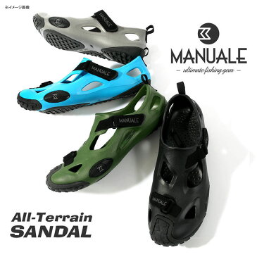 マヌアーレ(MANUALE) All-Terrain SANDAL(オールテレイン サンダル) L ブラック