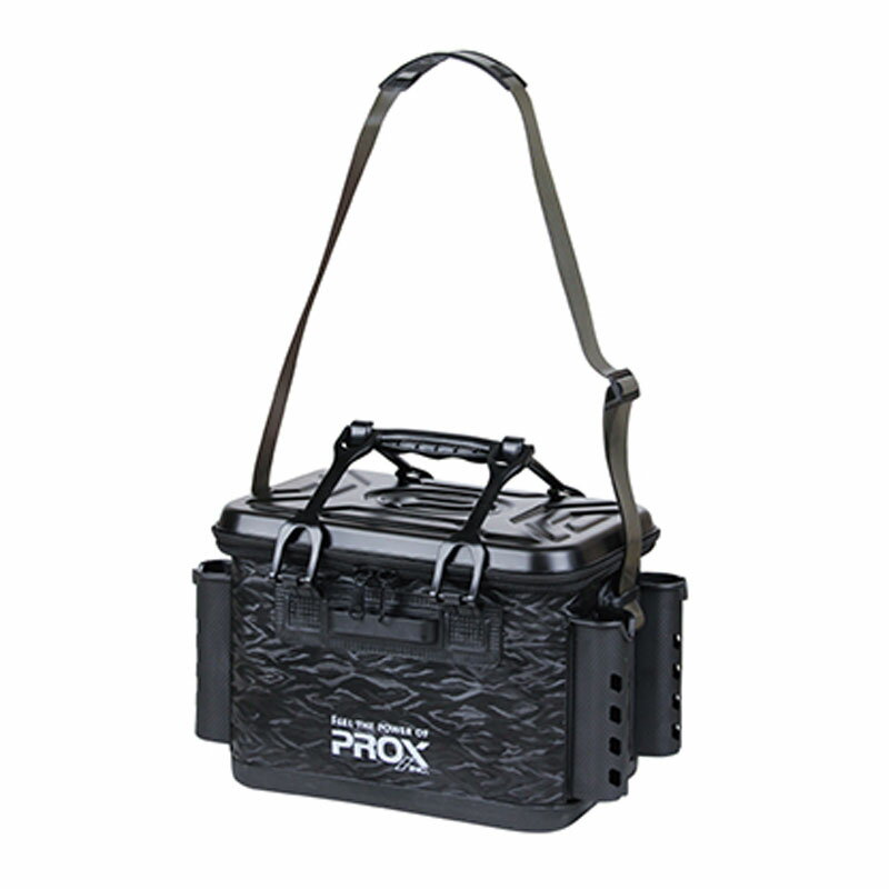 プロックス(PROX)EVAタックルバッカンロッドホルダー付36cmブラックPX966236BK