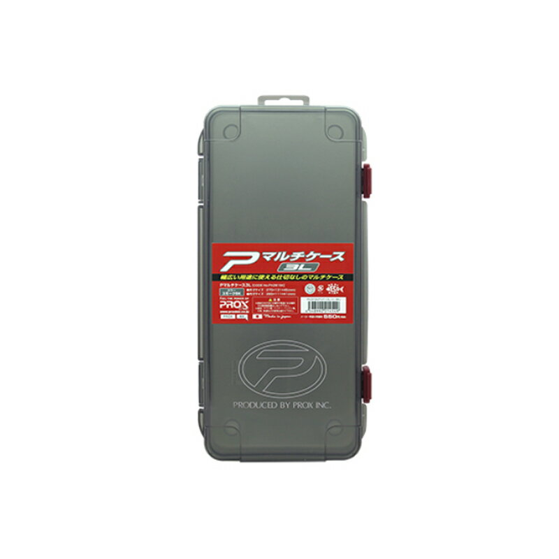 プロックス(PROX) Pマルチケース 3L スモークBK PX281SK