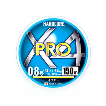 ǥ奨(DUEL)HARDCOREX4PRO(ϡɥX4ץ)150m0.8楤H3862-Y