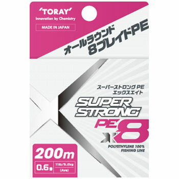 Υե(TORAY) ѡȥPE 8 200m 0.6/11lb 10m5ʬ F72Q