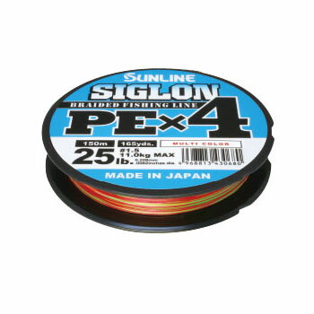 サンライン SUNLINE シグロン PE 4 200m 0.6号 10lb マルチカラー