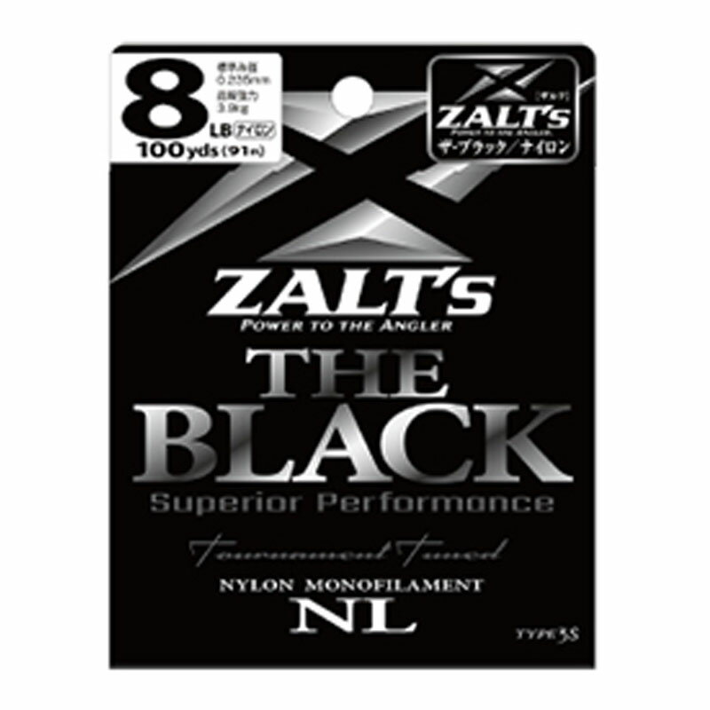 饤󥷥ƥ ZALT's THE BLACK(  ֥å) ʥ 91m 1.5/6LB  Z3006A