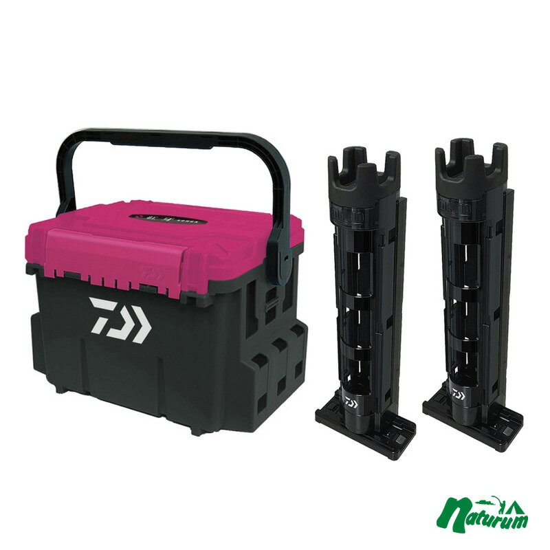 楽天ナチュラム フィッシング専門店ダイワ（Daiwa） タックルボックス紅牙 TB7000+ロッドスタンド TB25（お得3点セット）