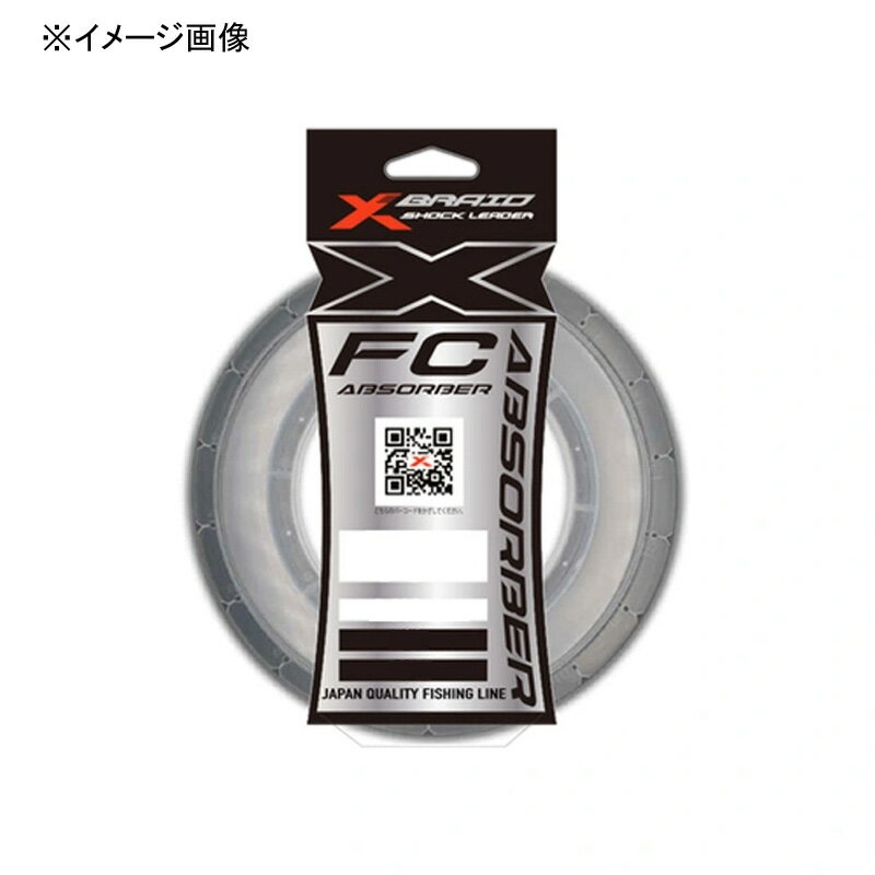 YGKよつあみ エックスブレイド FC アブソーバー 60m 6号/20lb ナチュラル
