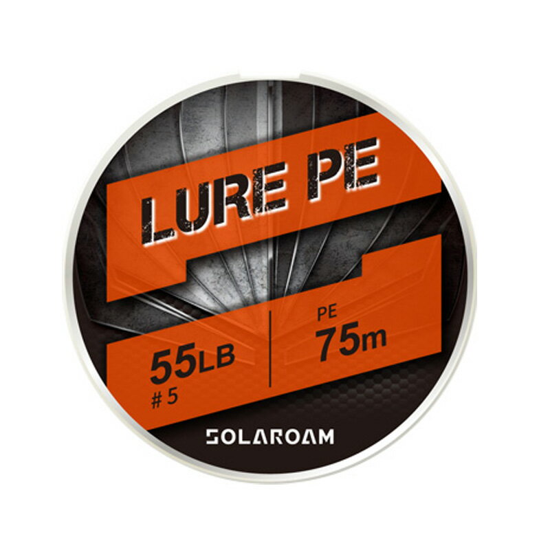 東レモノフィラメント(TORAY) ソラローム ルアー PE 75m 10lb シルバーグレー F72R