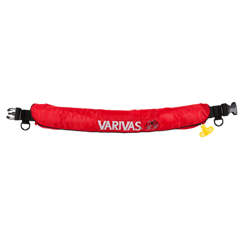 バリバス(VARIVAS) VARIVAS ライフジャケット ウエストタイプ Aタイプ 遊漁船(釣り船)対応 レッド VAL-15