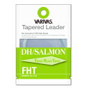 バリバス(VARIVAS) VARIVAS テーパードリーダー DH/サーモン FHT ナイロン 18ft 3X ナチュラルグリーン