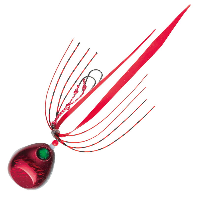 アルファタックル(alpha tackle) CRAZEE TAI RUBBER(クレイジータイラバ) 60g #01 RED 24357