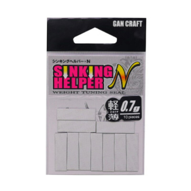ガンクラフト(GAN CRAFT) ガンクラフト シンキングヘルパーN 0.7g ホワイト