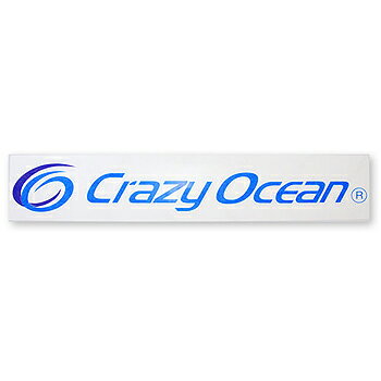 crazy-ocean(クレイジーオーシャン) カッティングステッカー 240×50mm