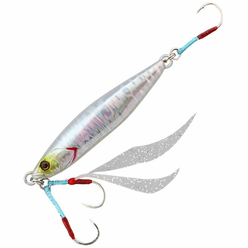 ジャッカル(JACKALL) フラッグトラップ 80g シラスシルバー×マグマウェーブホロ