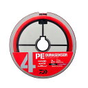 ダイワ(Daiwa) UVF PEデュラセンサー×4+Si2 CR 300m 1.5号 コーラルレッド 07303562