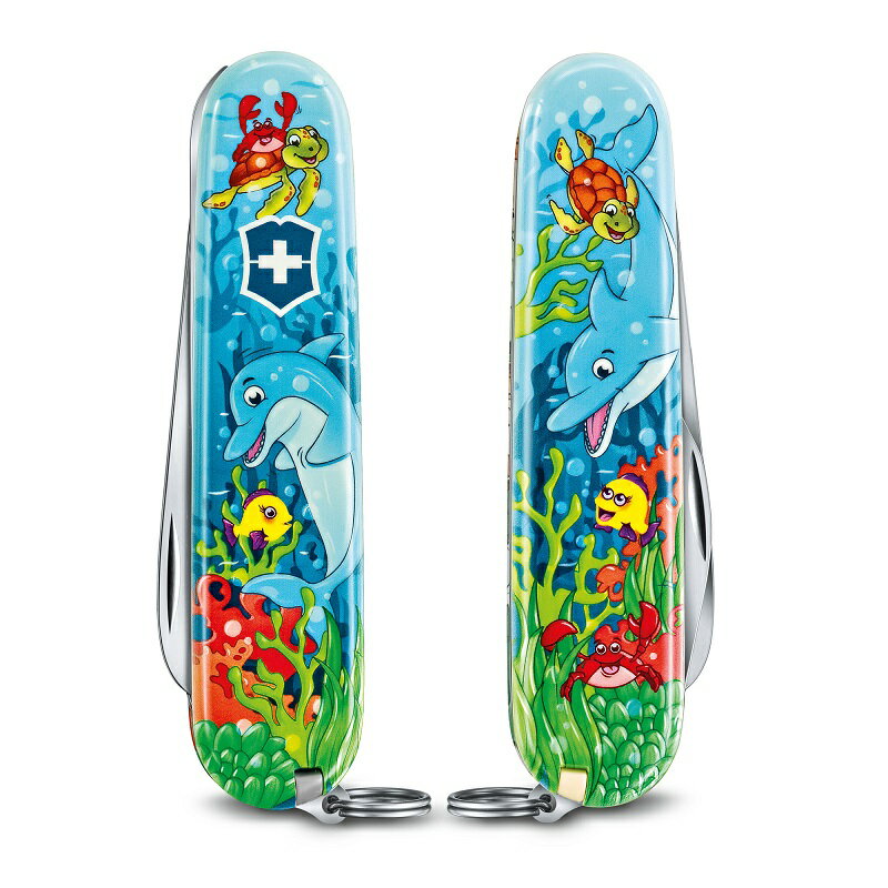 VICTORINOX(ビクトリノックス) 【国内正規品】マイファーストビクトリノックス アニマルエディション Dolphin(イルカ) 0.2373.E1