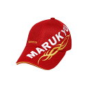 マルキュー(MARUKYU) マルキユートライバルメッシュキャップ02 L レッド 17368