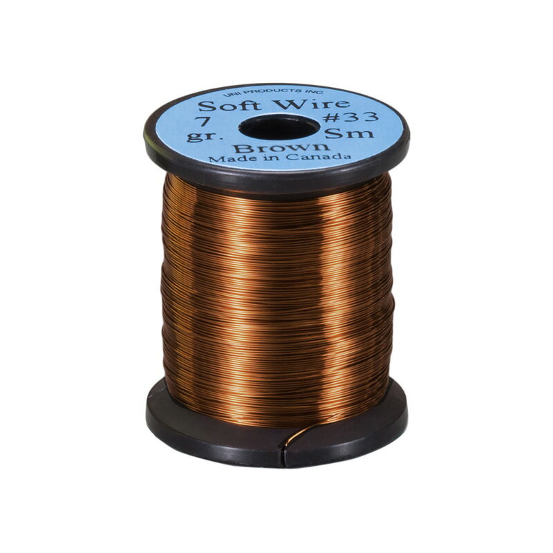 ティムコ(TIEMCO) UNI ユニ ソフトワイヤー S ブラウン 062021001020