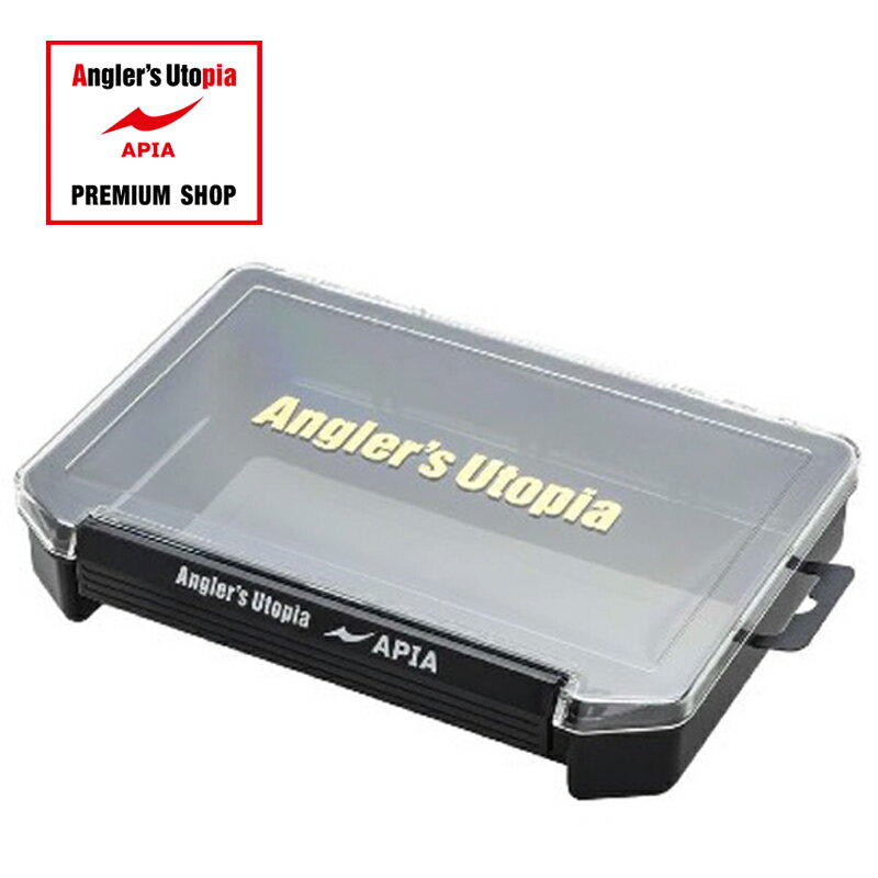 アピア(APIA) Angler 039 s Utopia薄型ルアーBOX 黒
