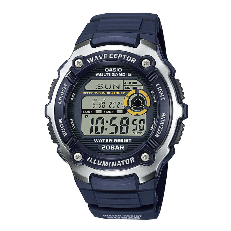 カシオ (CASIO) WV-200R-2AJF 20気圧防水 ブルー WV-200R-2AJF