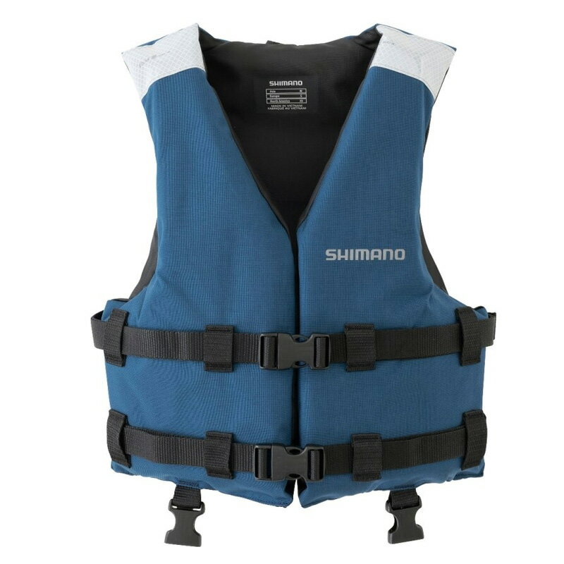 シマノ(SHIMANO) VF-098V キッズフロートベスト M ネイビー 692634