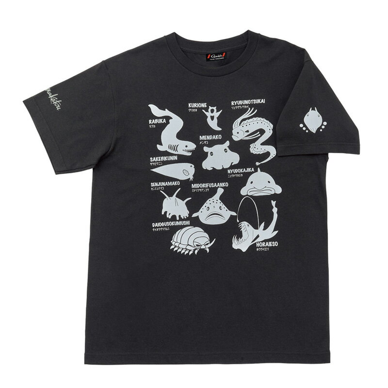 がまかつ(Gamakatsu) Tシャツ(深海生物)